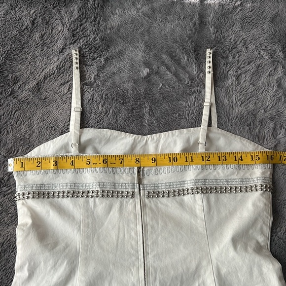 Guess by Marciano White Embellished Dress Size M - Picture 11 of 14